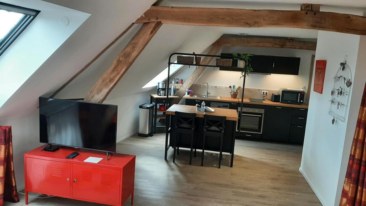 Apartament Les Petits Greniers Jonquières Zewnętrze zdjęcie